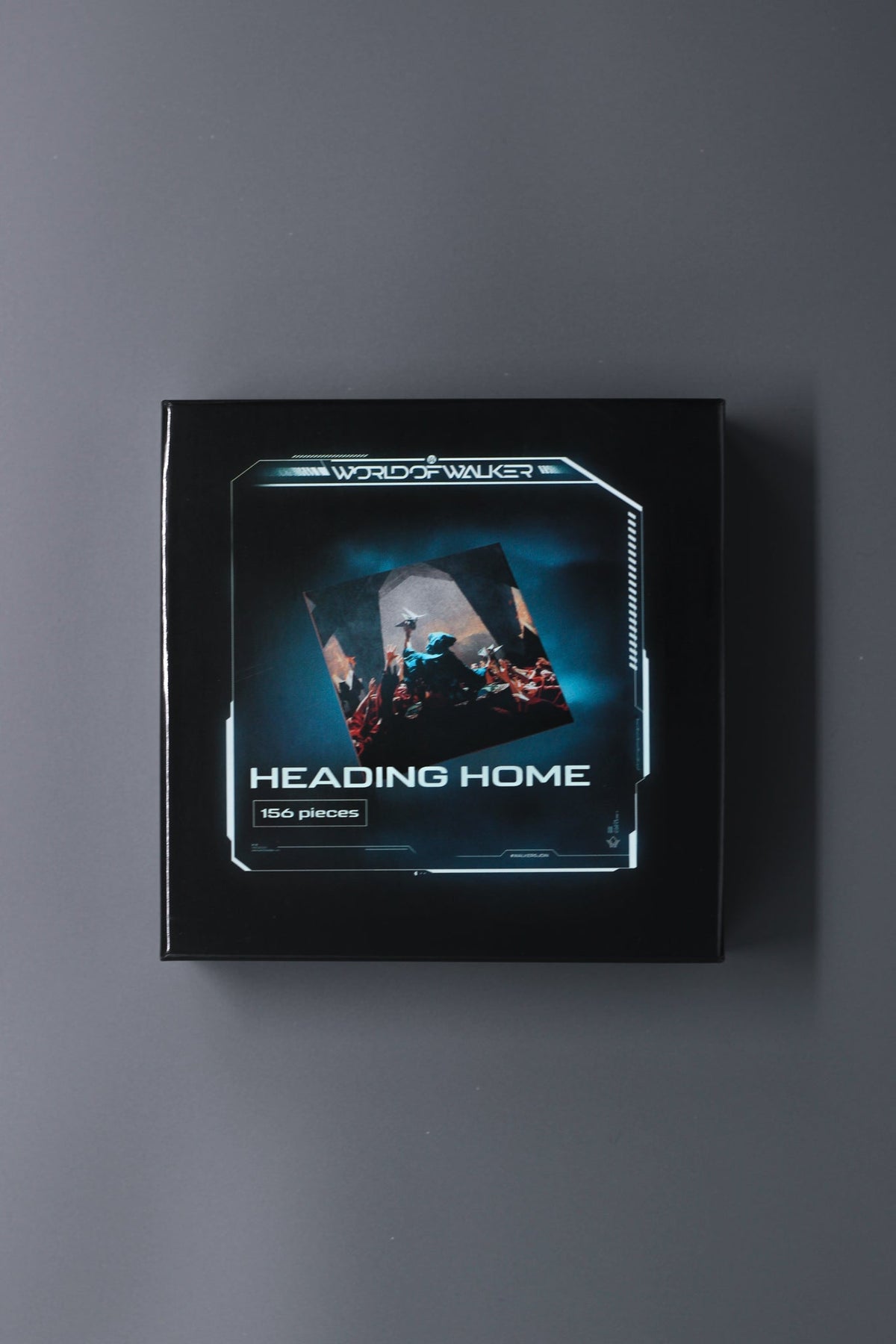 Alan Walker Heading Home Puzzle in its black World of Walker box, 150 piece jigsaw with the artwork on front