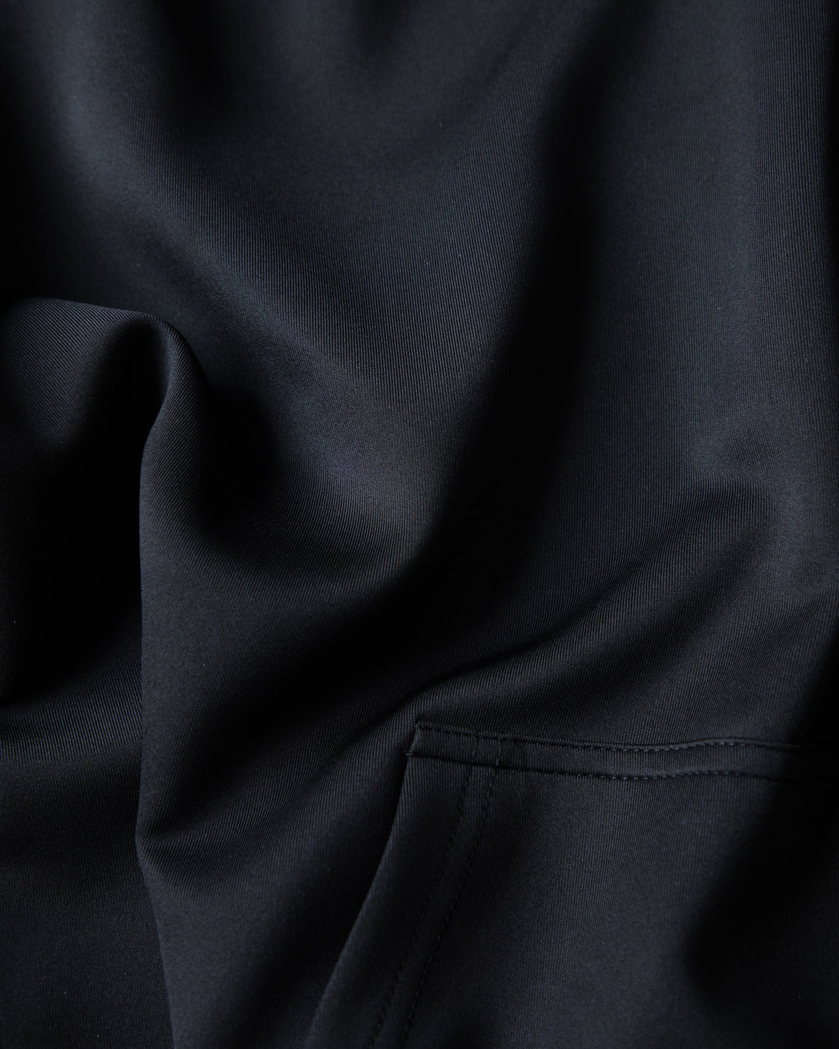 Alan Walker World of Walker Skyline Zip Hoodie pocket and sleeve detail in black, soft brushed fleece texture
